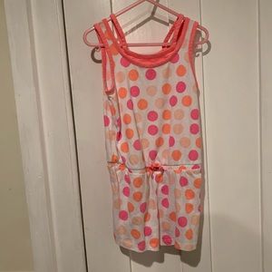 Beautiful Poka-dot Romper.